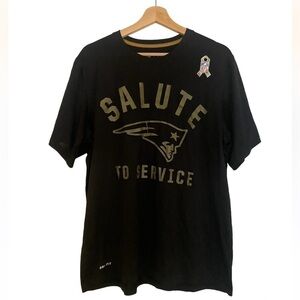 Nike patriots salute to service official tee Men’s Size Large